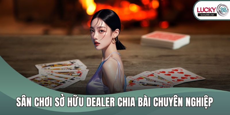 Sân chơi sở hữu Dealer chia bài chuyên nghiệp